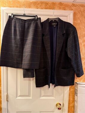 Adolfo Blazer & Matching Skirt Set